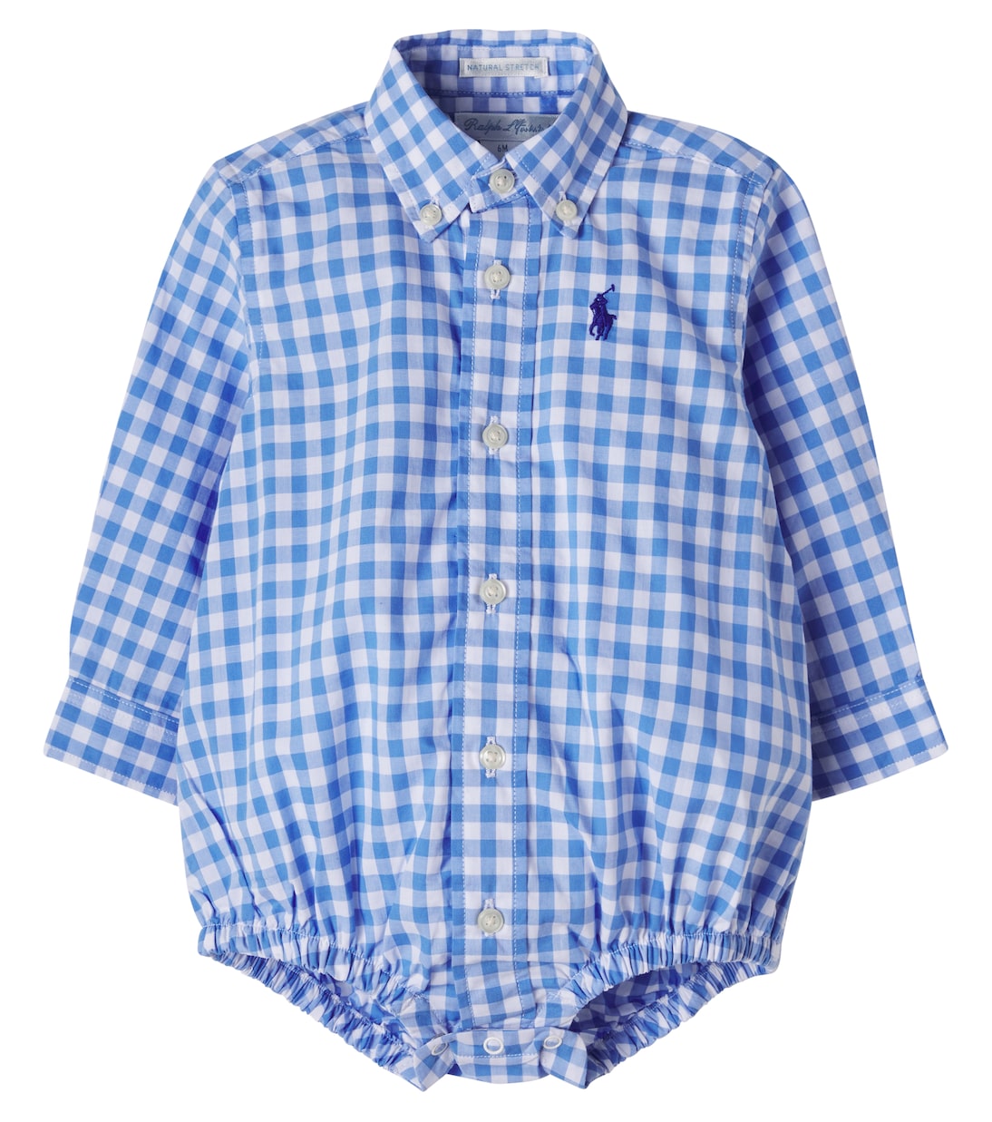Baby - Body in cotone a quadri | Polo Ralph Lauren Kids