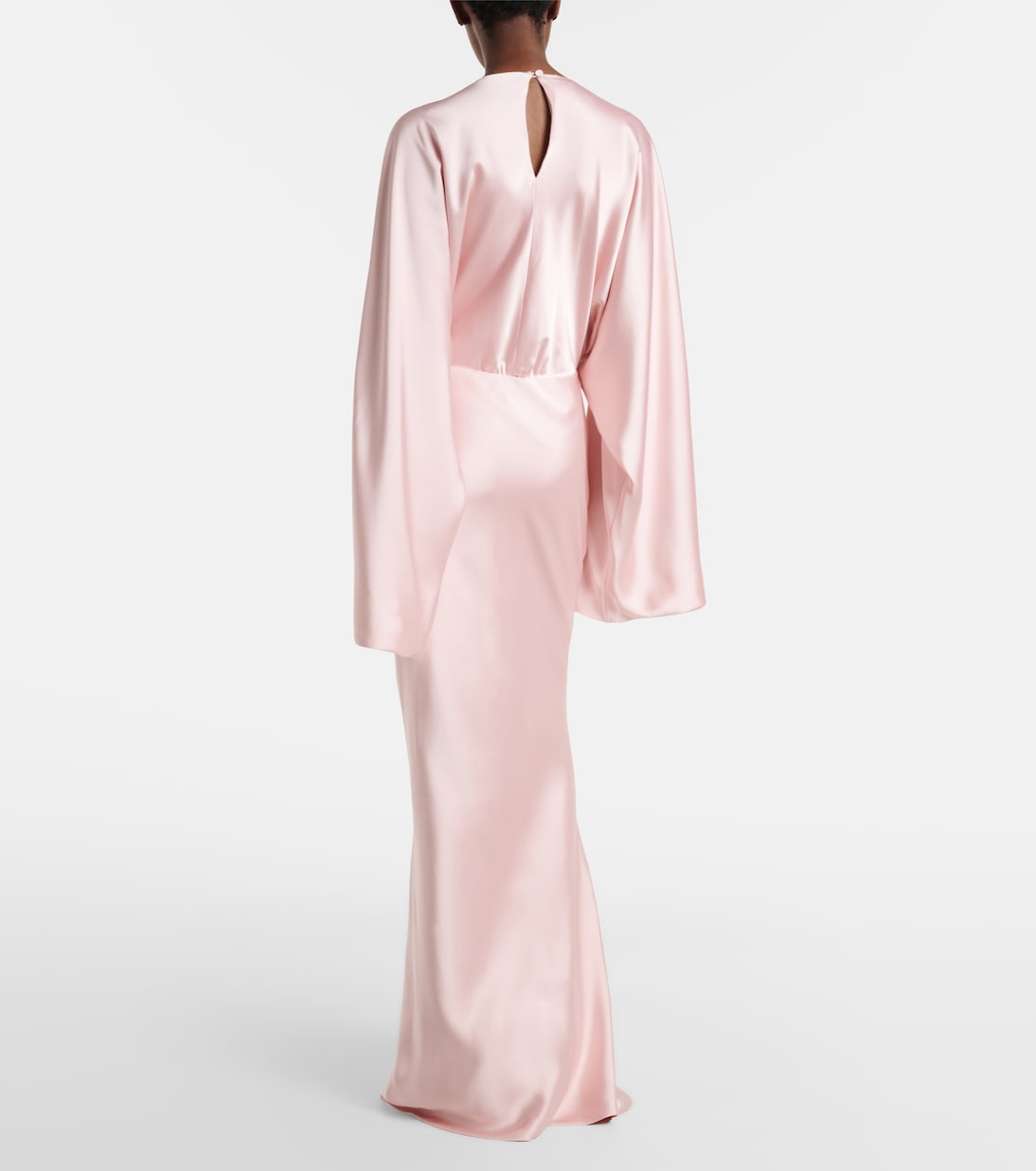 Reverse Obie satin gown | Norma Kamali
