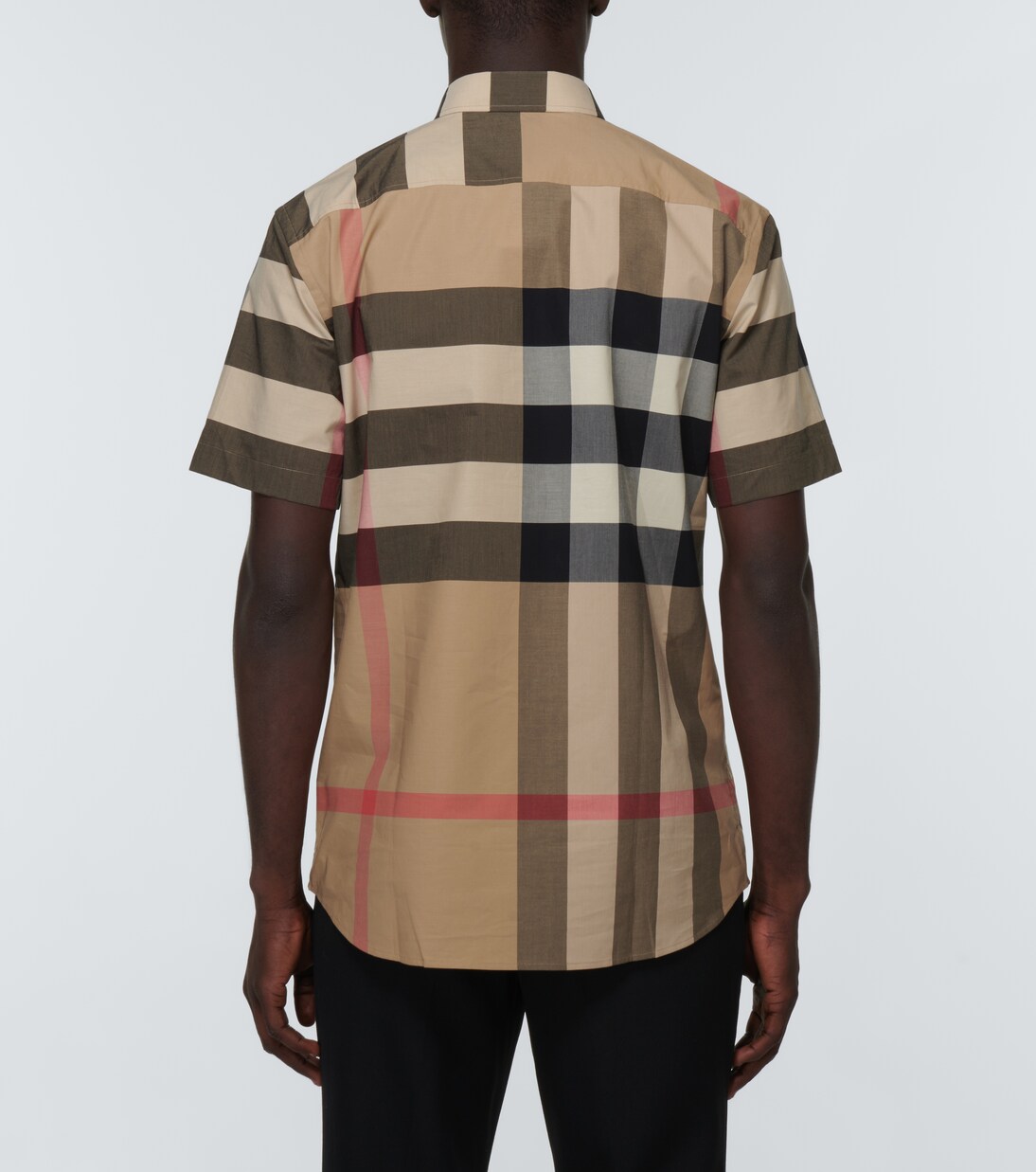 Camicia Burberry Check in popeline di cotone  | Burberry