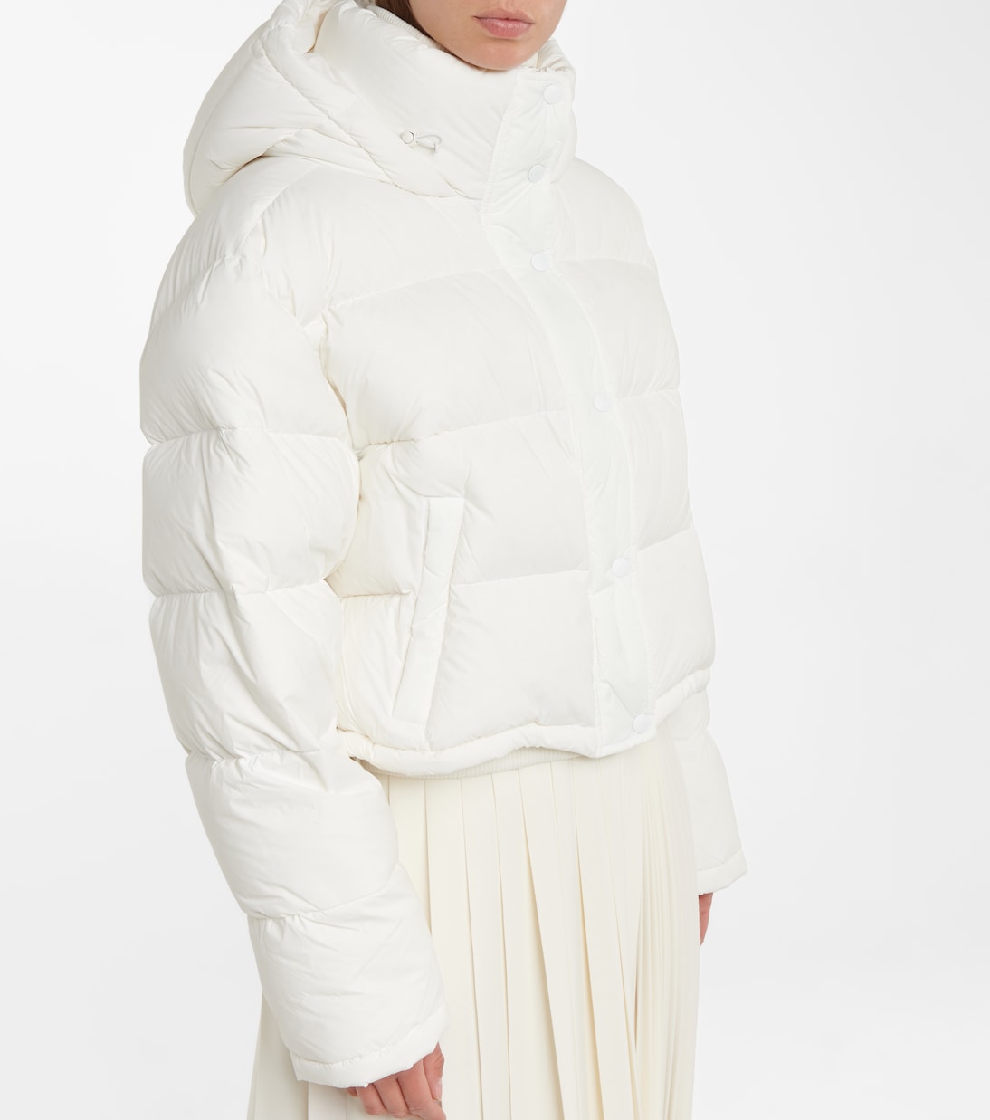 Release 03 cropped down puffer jacket | Wardrobe.NYC