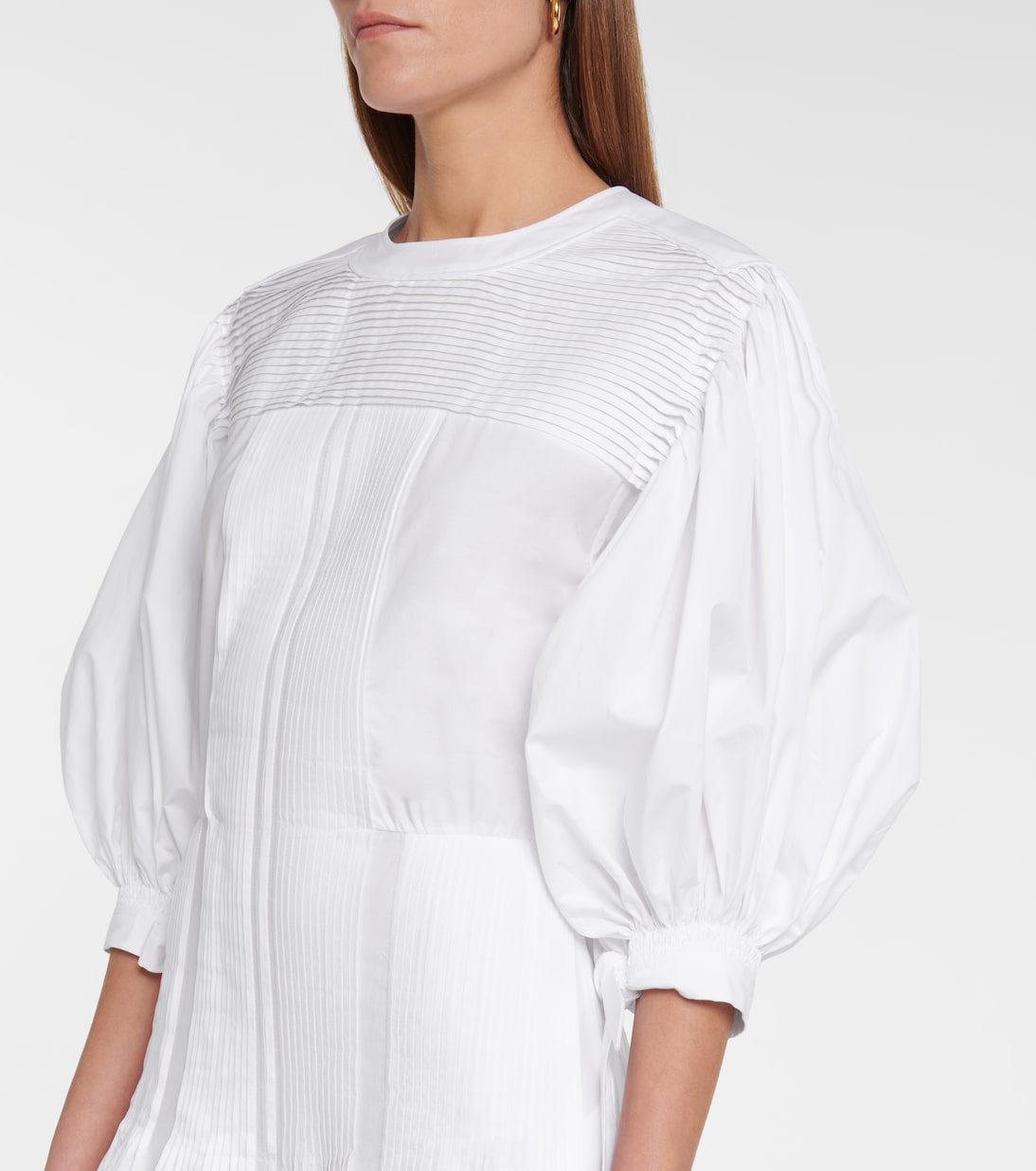 Midikleid aus Baumwolle | Jil Sander