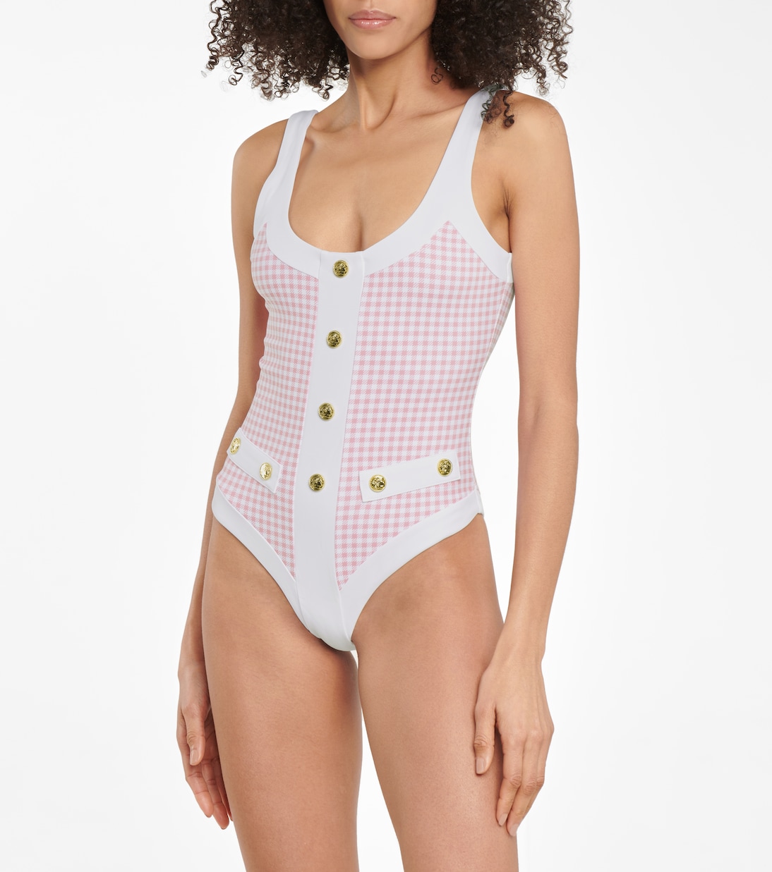 Bañador Sailor de cuadros vichy | Caroline Constas