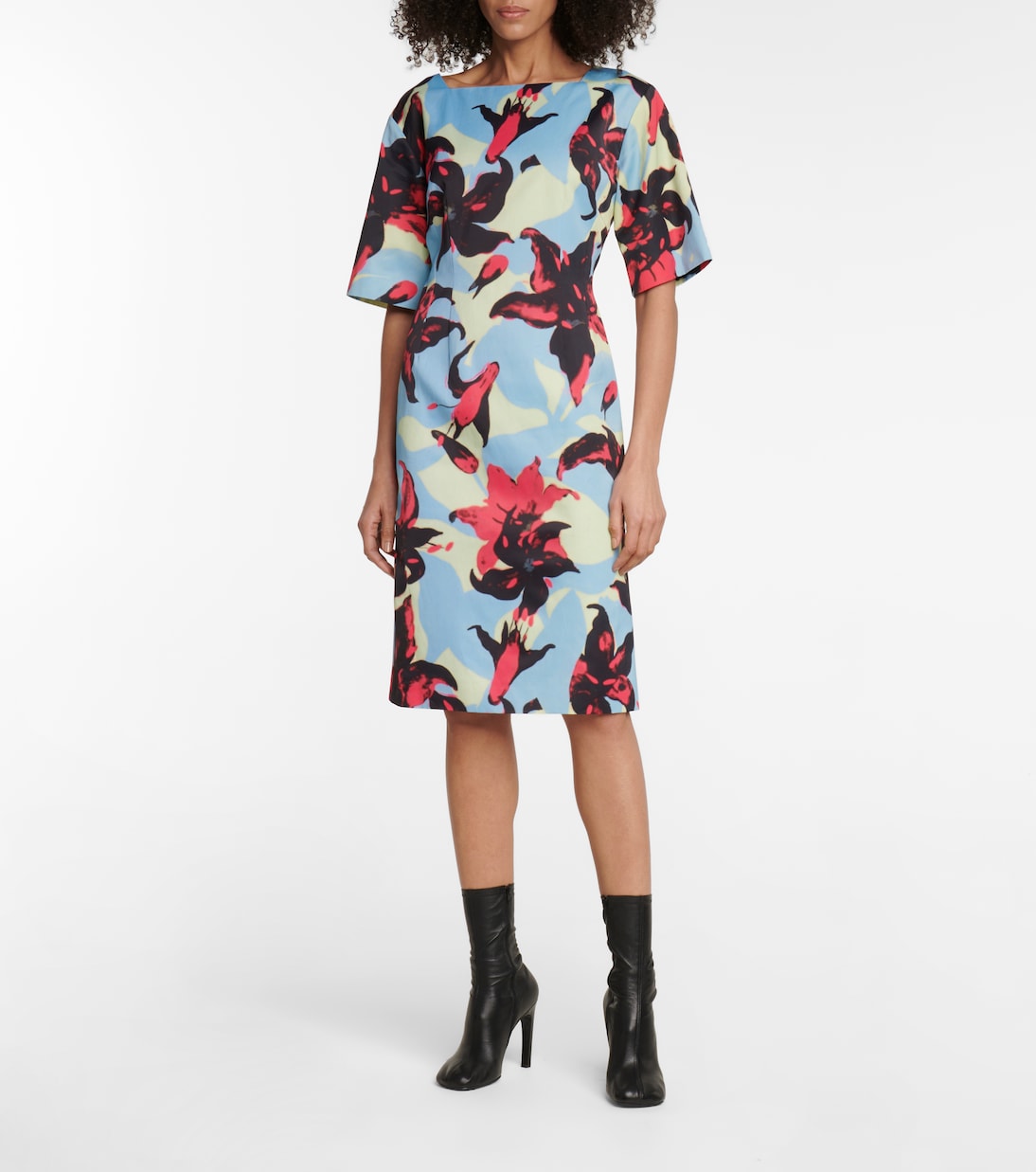 Printed midi dress | Dries Van Noten
