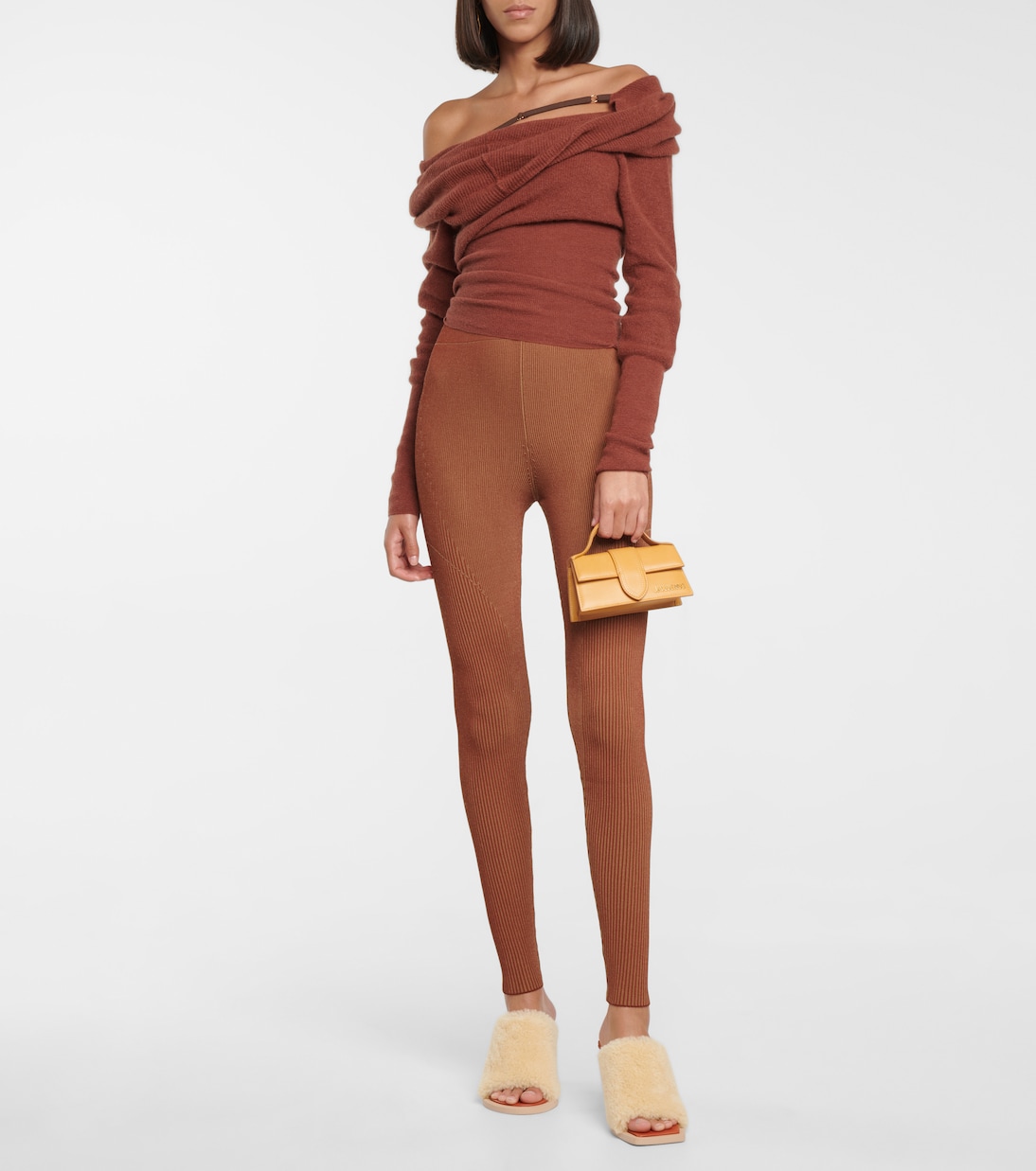 Leggings Le Legging Arancia de punto | Jacquemus