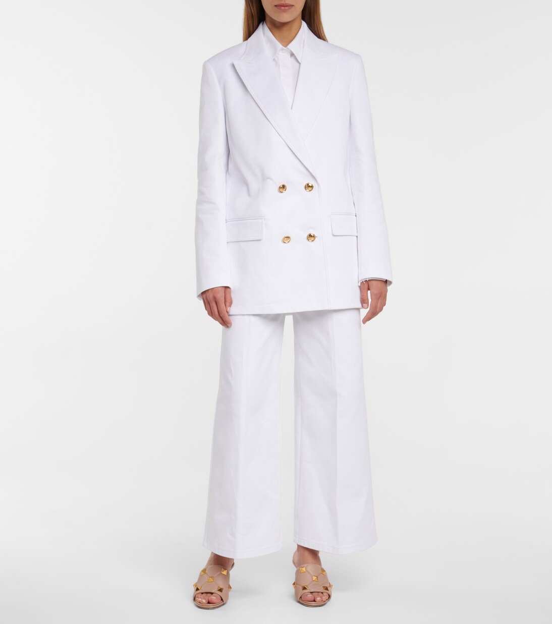 Blazer aus Baumwoll-Twill | Valentino