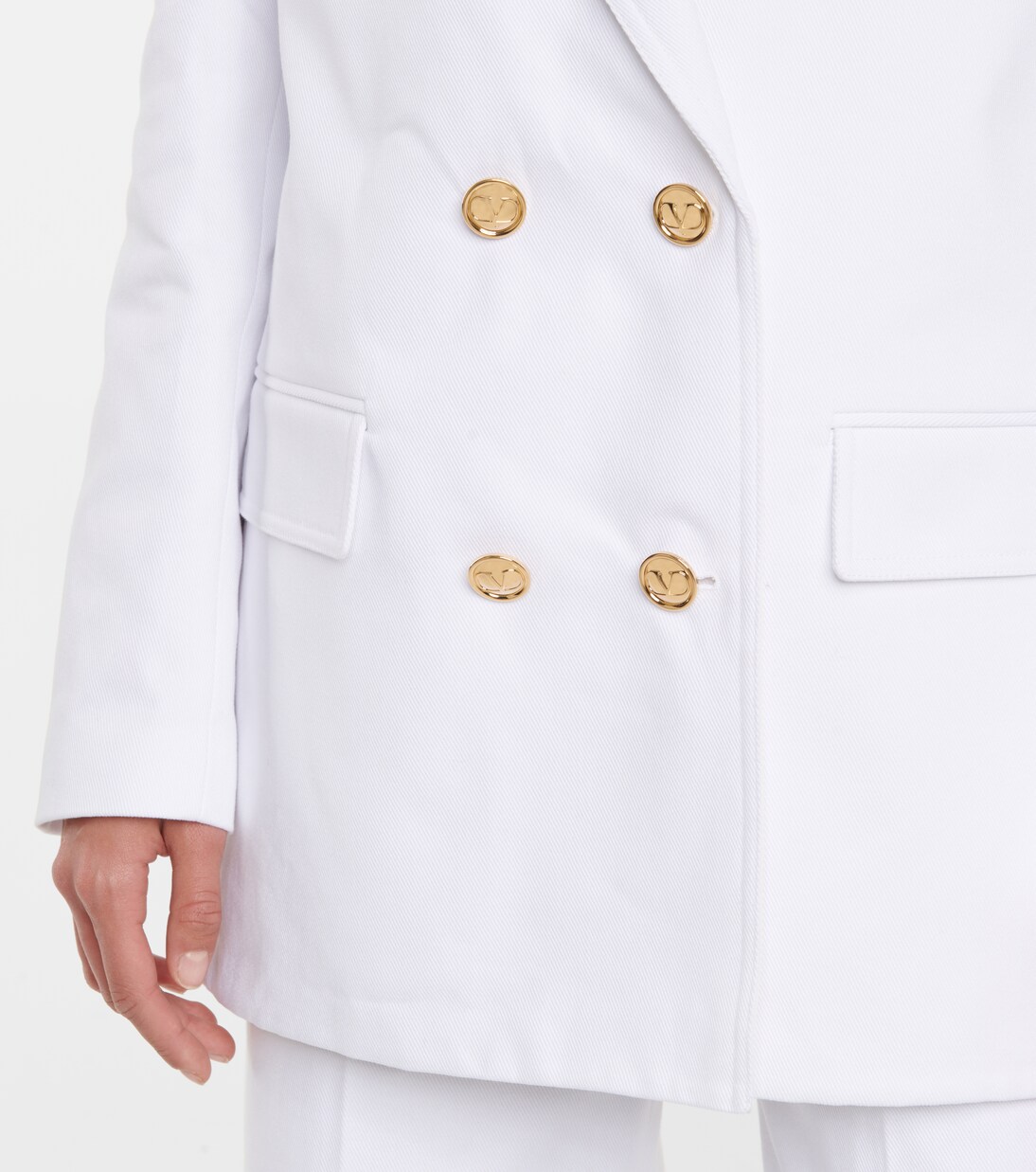 Blazer aus Baumwoll-Twill | Valentino