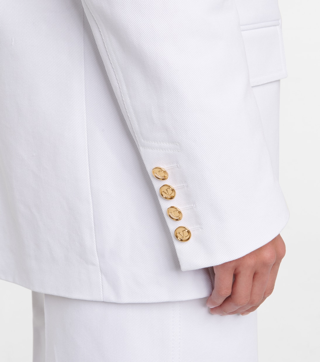 Blazer aus Baumwoll-Twill | Valentino
