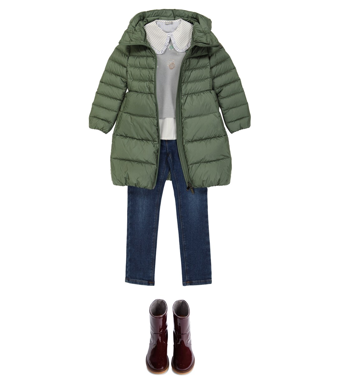 Down puffer coat | Il Gufo