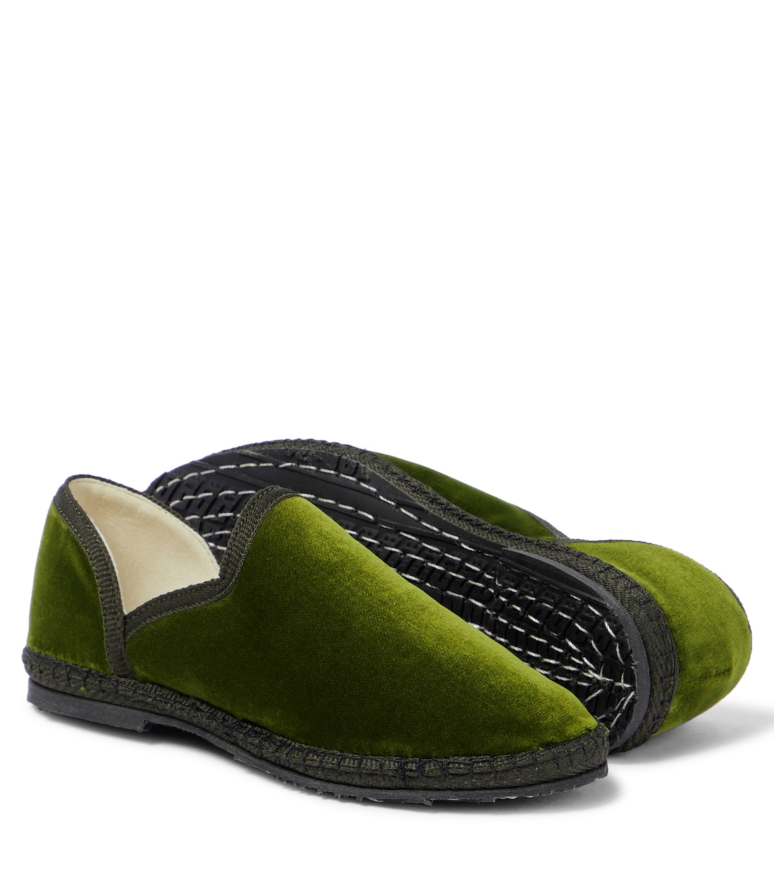 Mocassins Friulane en velours | The Row Kids