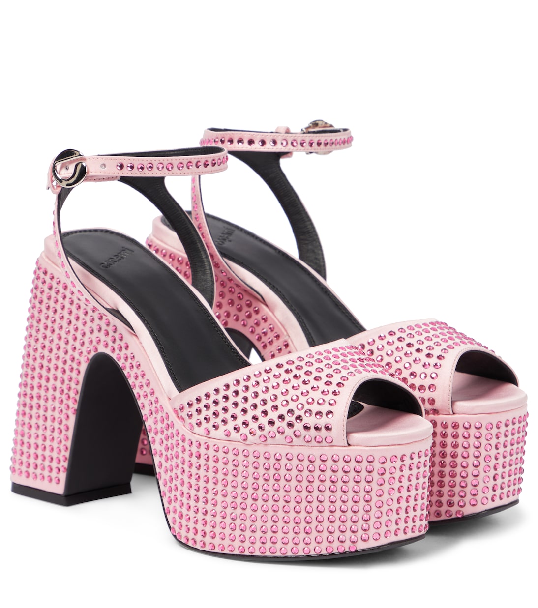 Bridge embellished platform sandals | Coperni