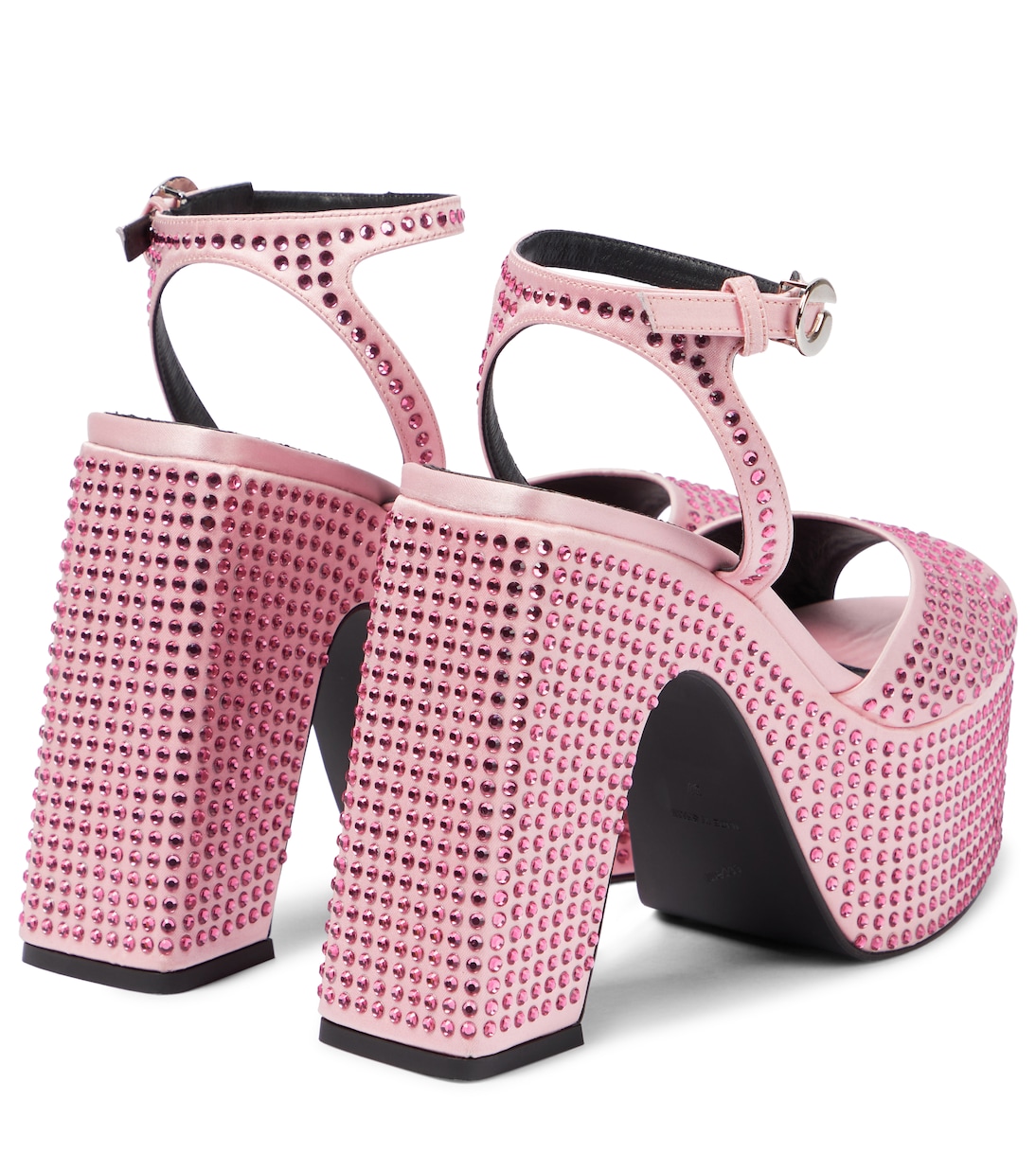 Bridge embellished platform sandals | Coperni