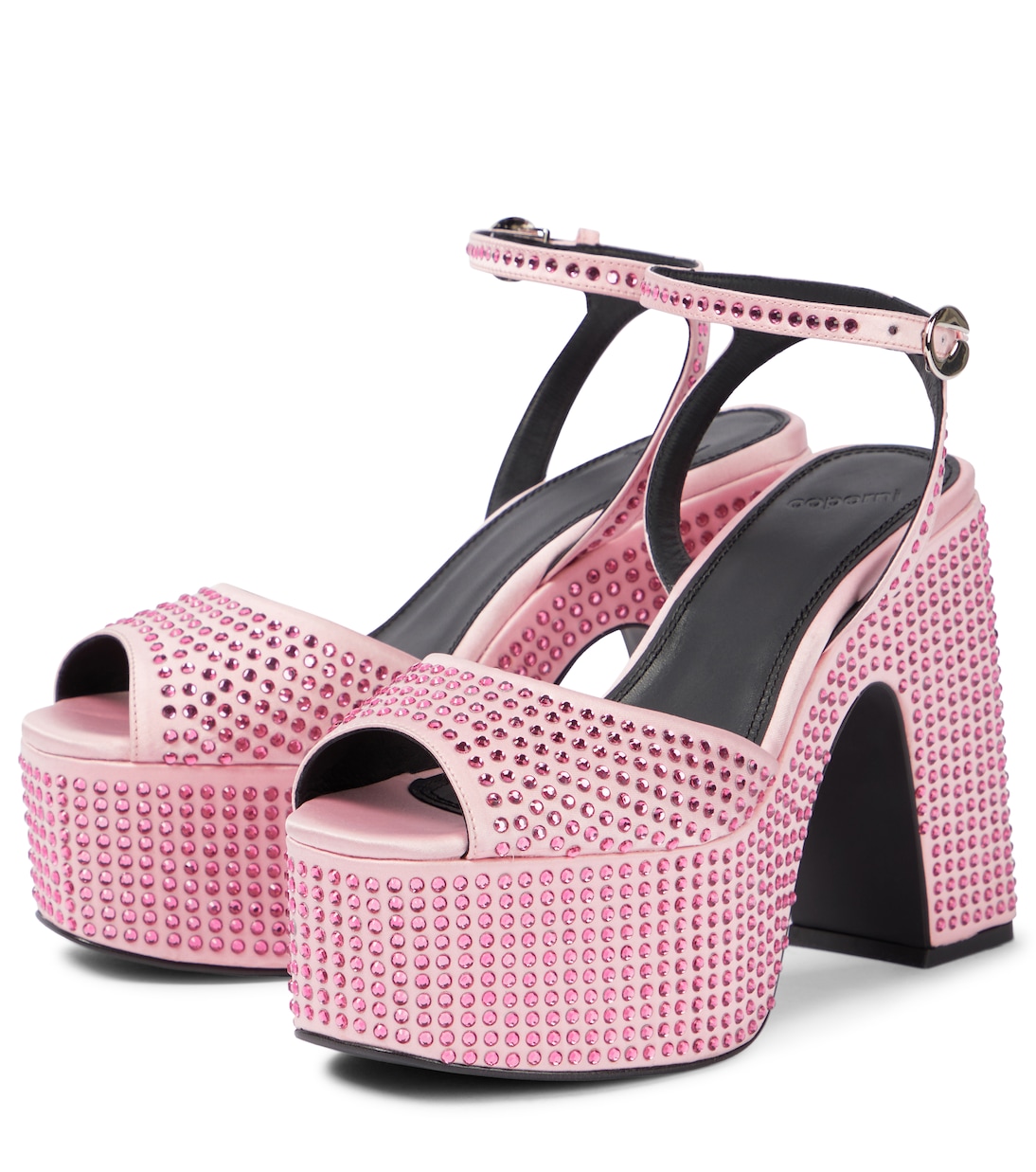 Bridge embellished platform sandals | Coperni