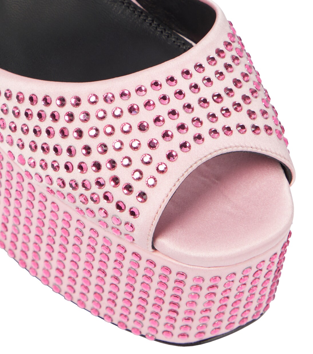 Bridge embellished platform sandals | Coperni