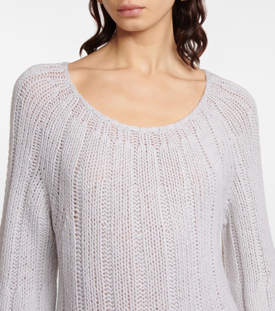 Wool and cashmere midi dress | Khaite