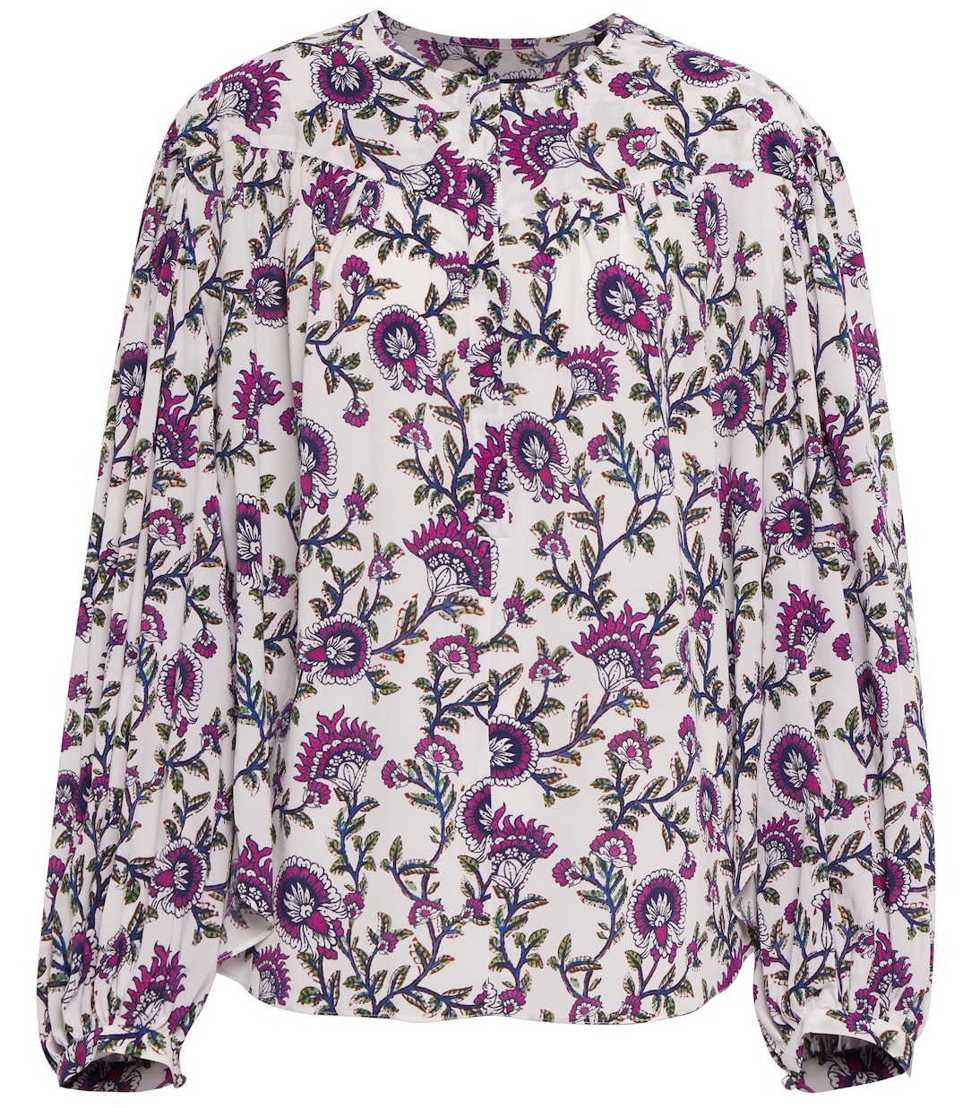 Blusa Brunille en mezcla de seda | Isabel Marant