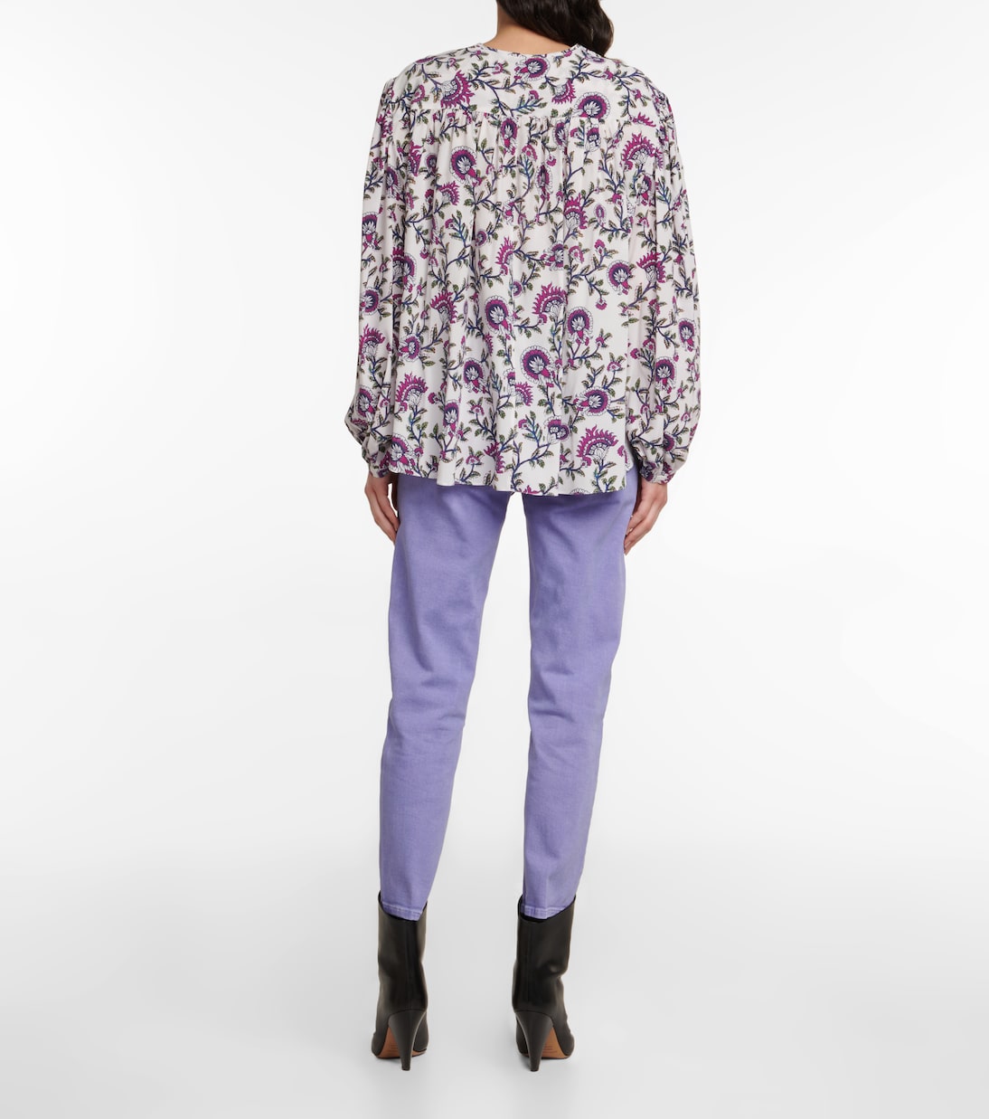Blusa Brunille en mezcla de seda | Isabel Marant