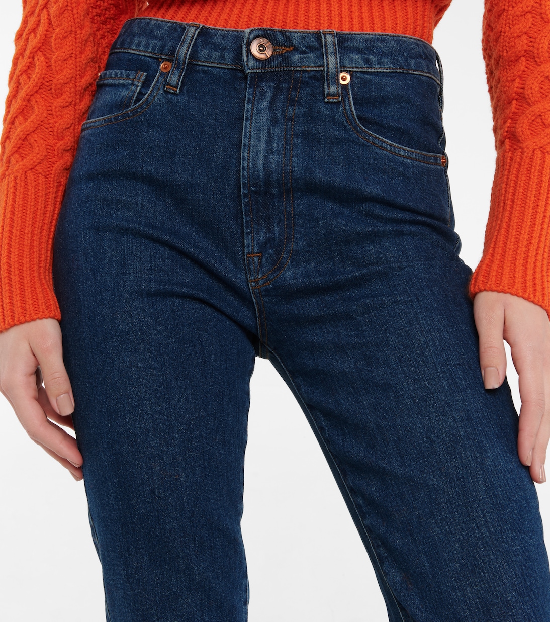 Jeans flared Farrah a vita alta | 3x1 N.Y.C.