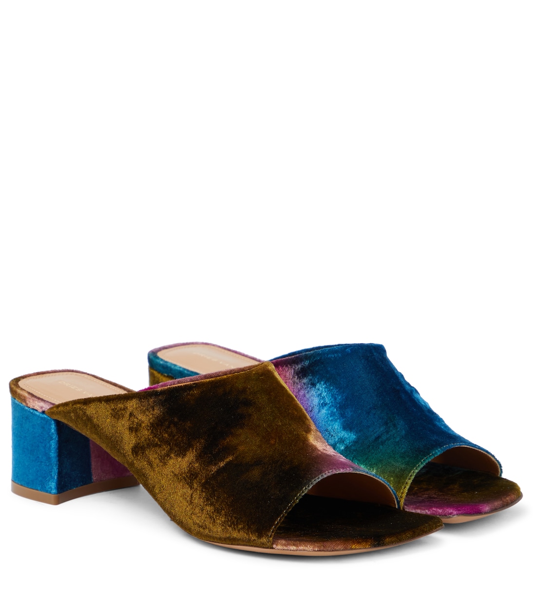 Sandali in velluto | Dries Van Noten
