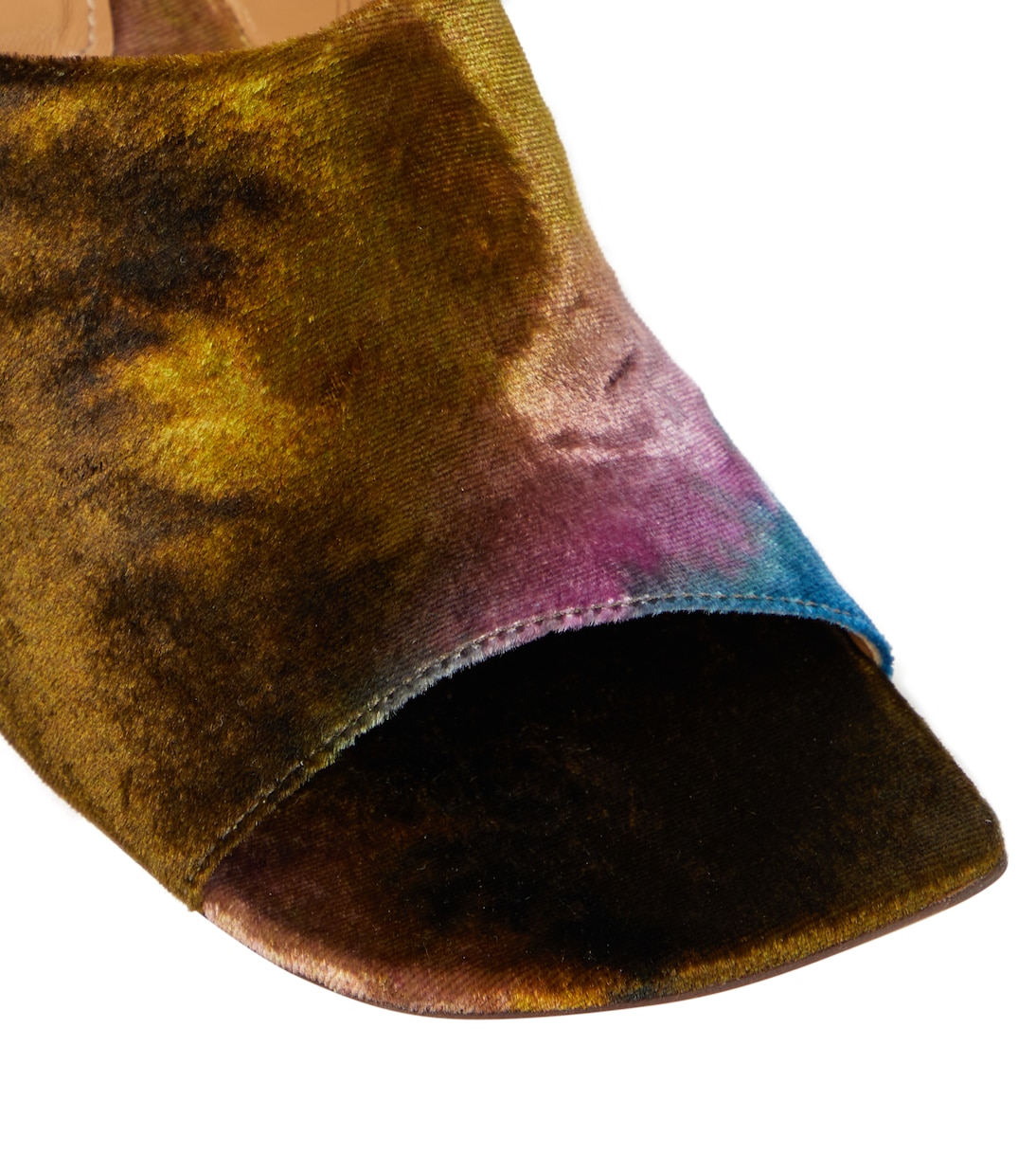 Sandali in velluto | Dries Van Noten