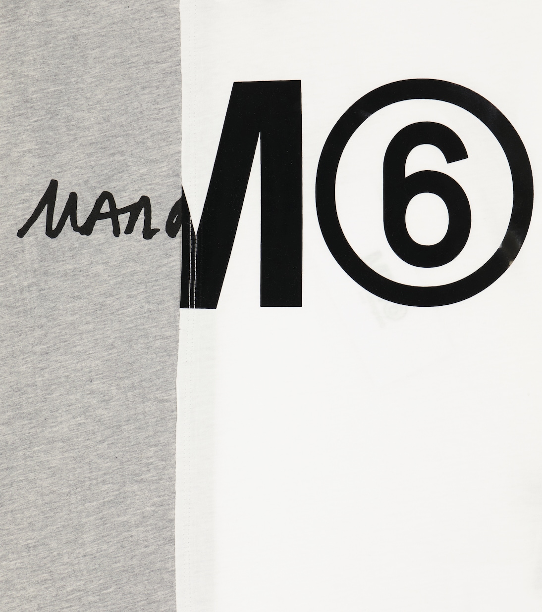 Sudadera con capucha de algodón con logo | MM6 Maison Margiela Kids