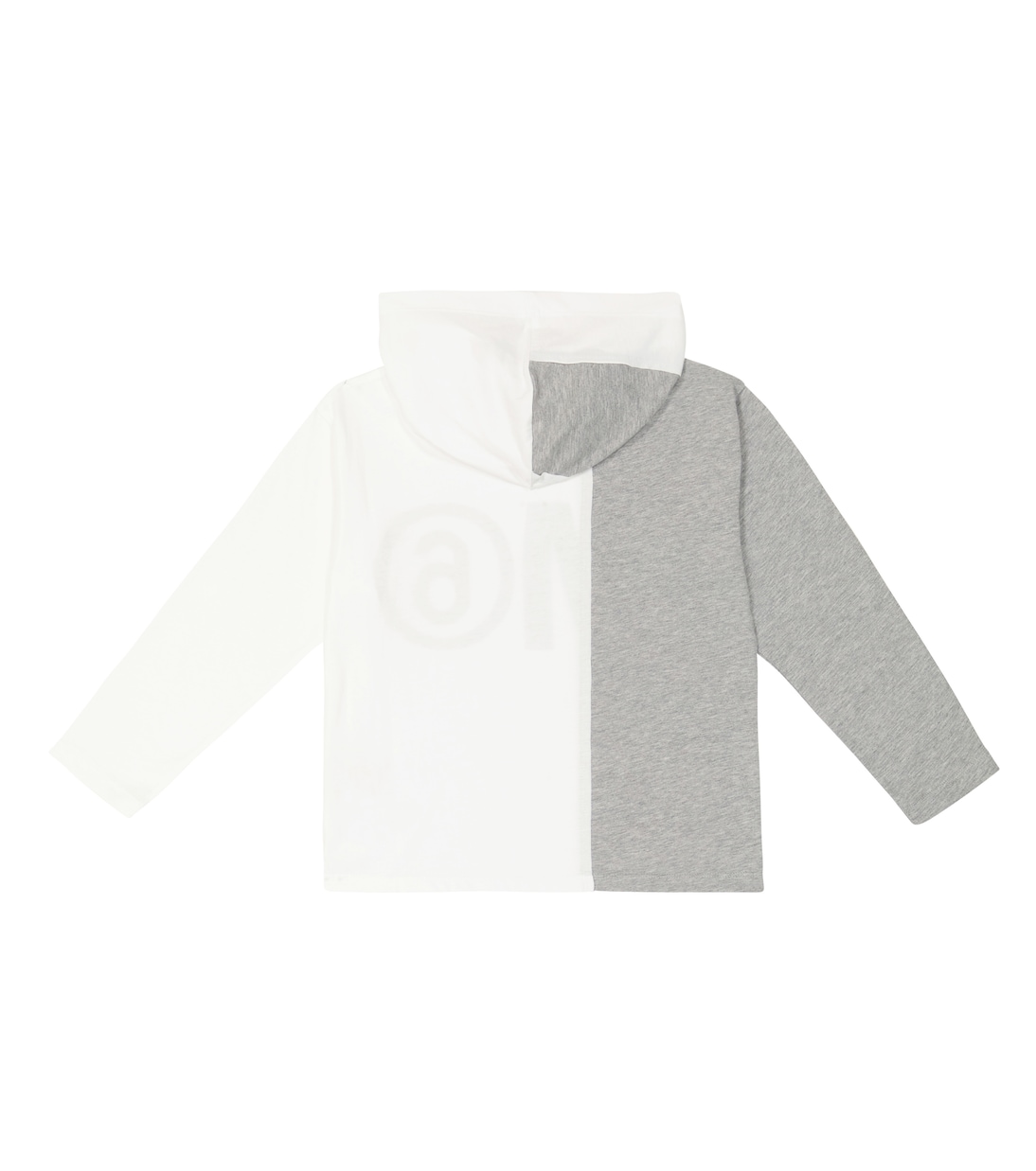 Sudadera con capucha de algodón con logo | MM6 Maison Margiela Kids