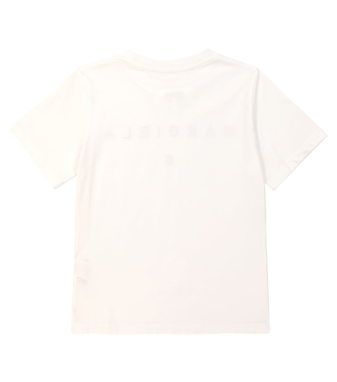 T-shirt in jersey di cotone con logo | MM6 Maison Margiela Kids