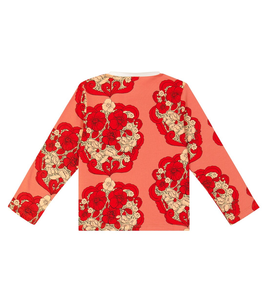 Polo imprimé en coton mélangé | Mini Rodini