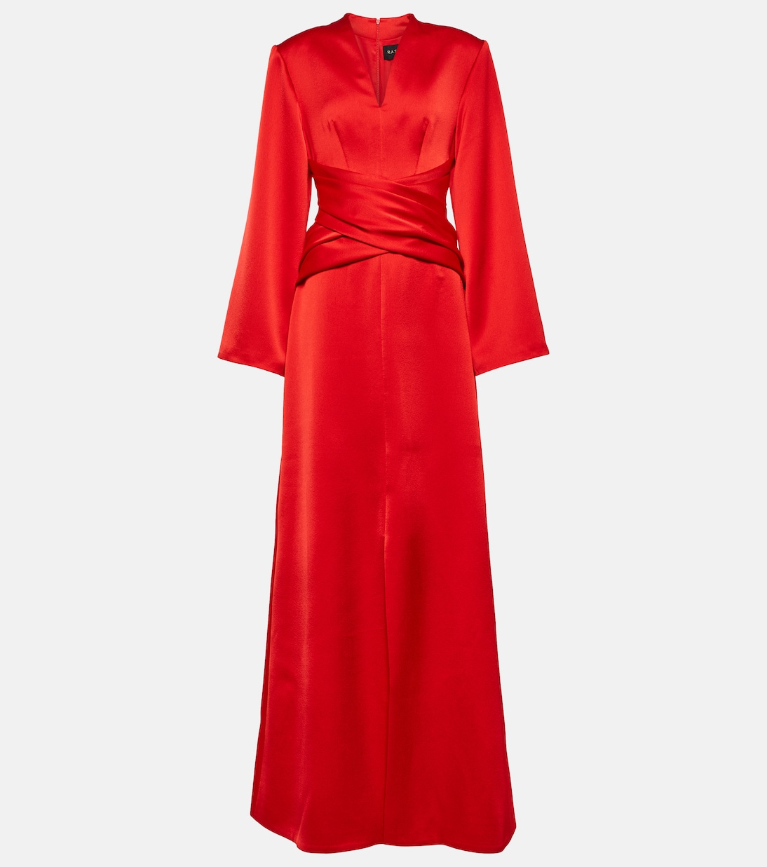 Robe longue en satin | Rasario