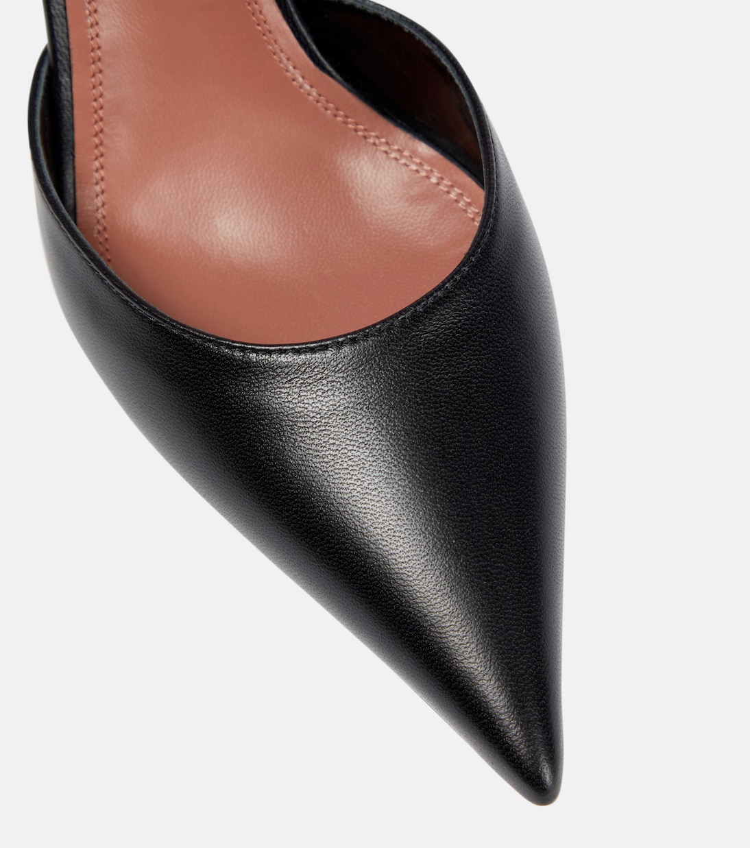 Angelica leather platform pumps | Amina Muaddi