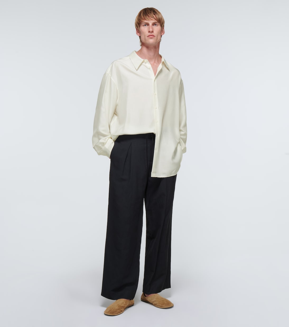 Camicia Lurke in seta | The Row