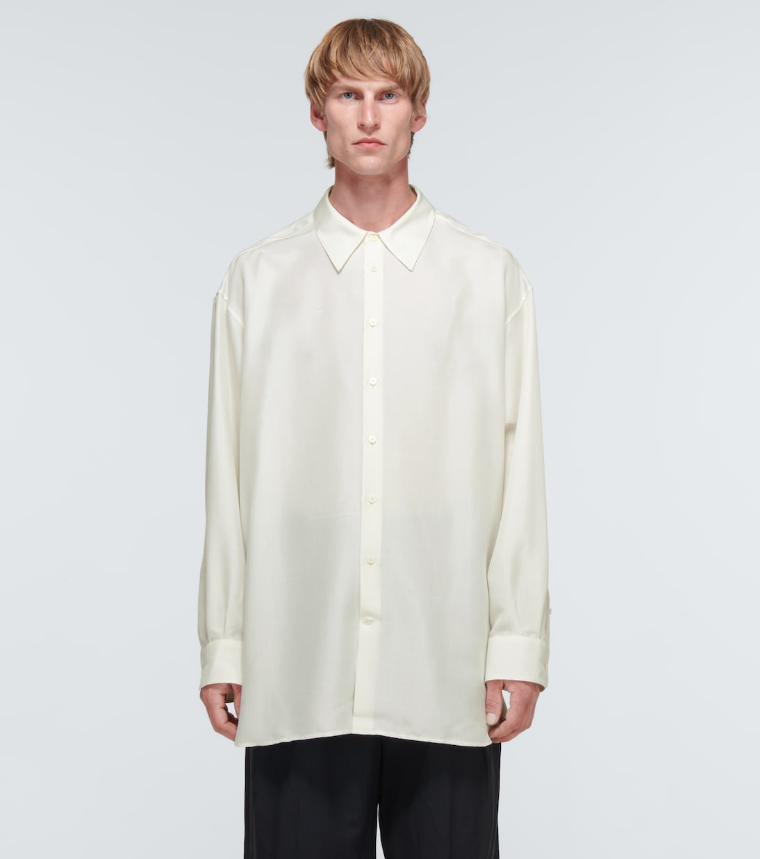 Camicia Lurke in seta | The Row