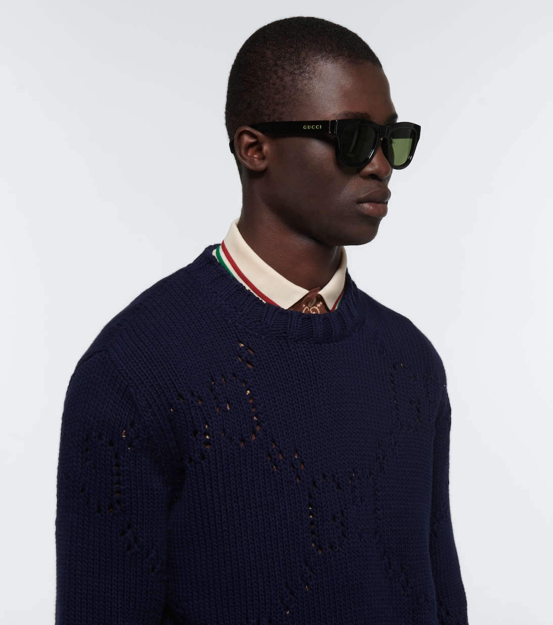 Lunettes de soleil carrées en acétate | Gucci