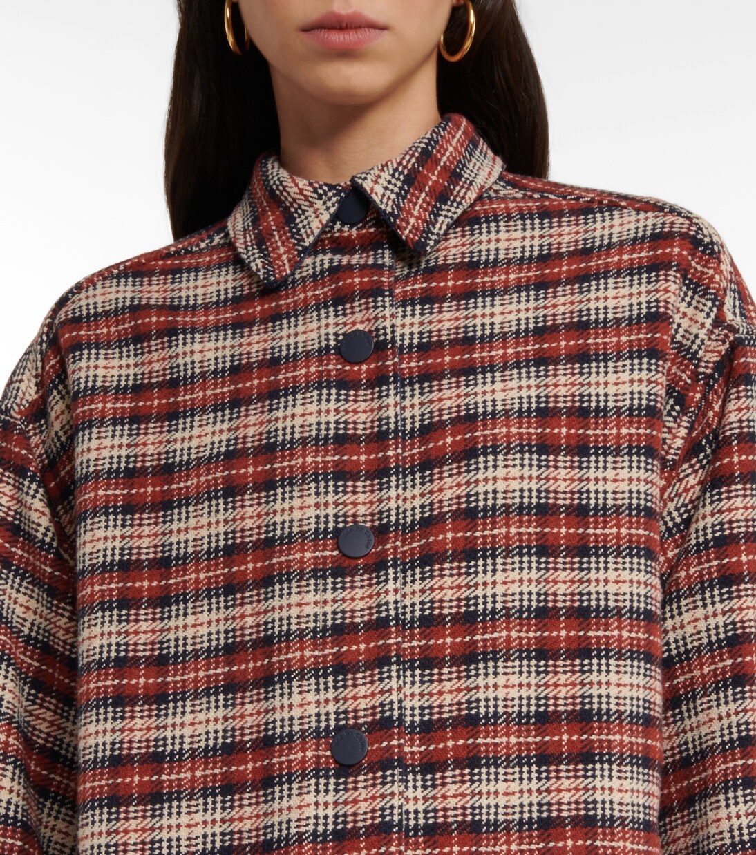 Giacca in misto cotone a quadri | See By Chloé