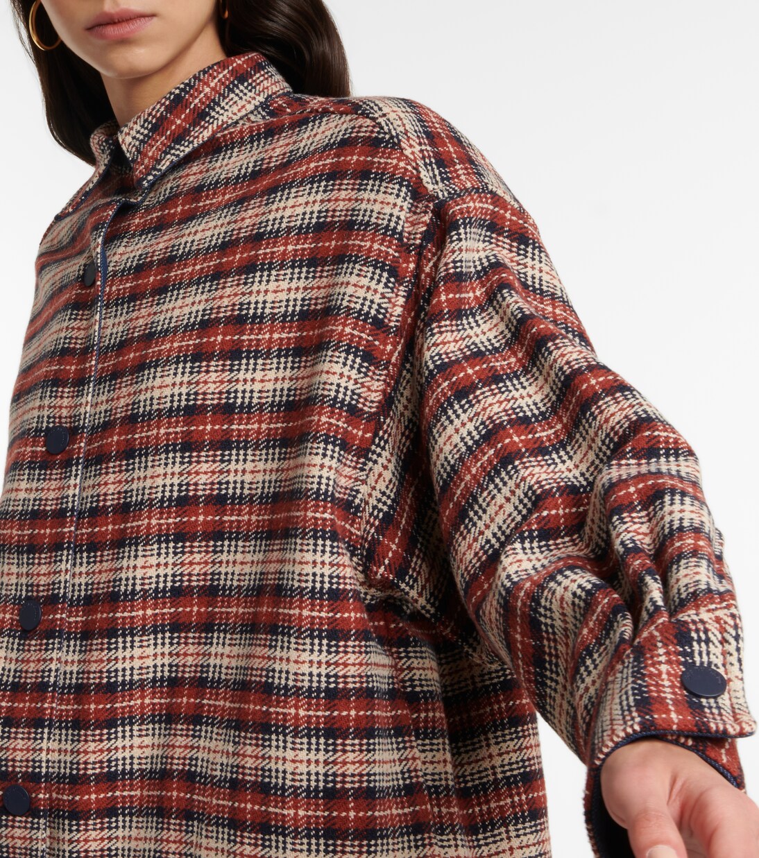 Giacca in misto cotone a quadri | See By Chloé