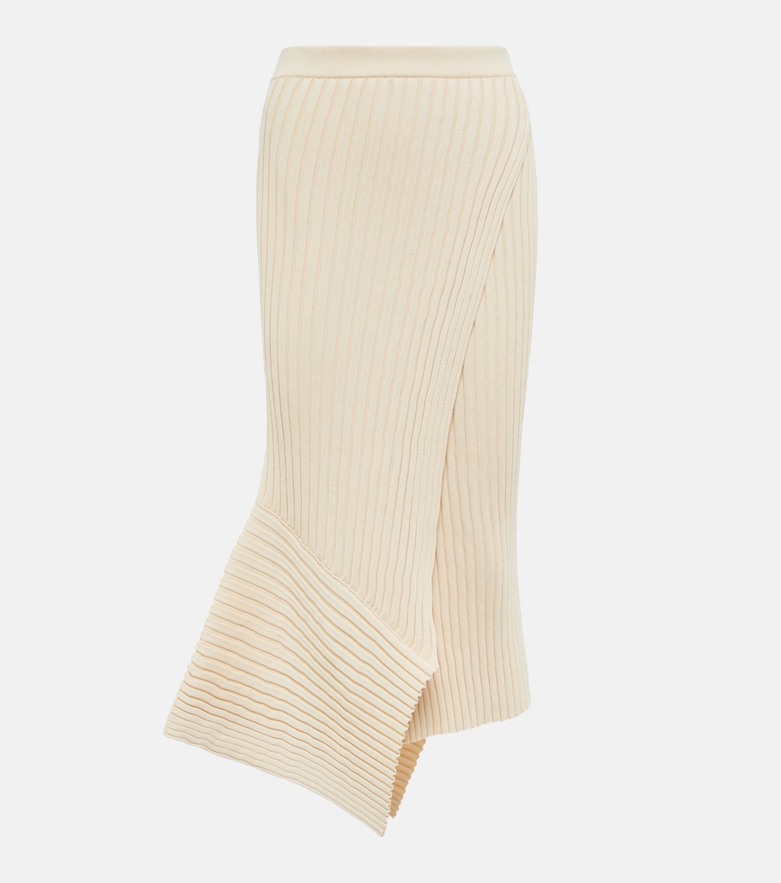 Gonna midi in maglia di cotone | Stella McCartney