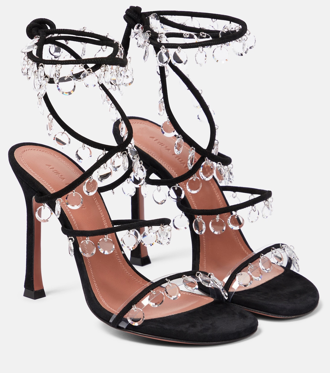 Sandalen Tina aus Leder | Amina Muaddi