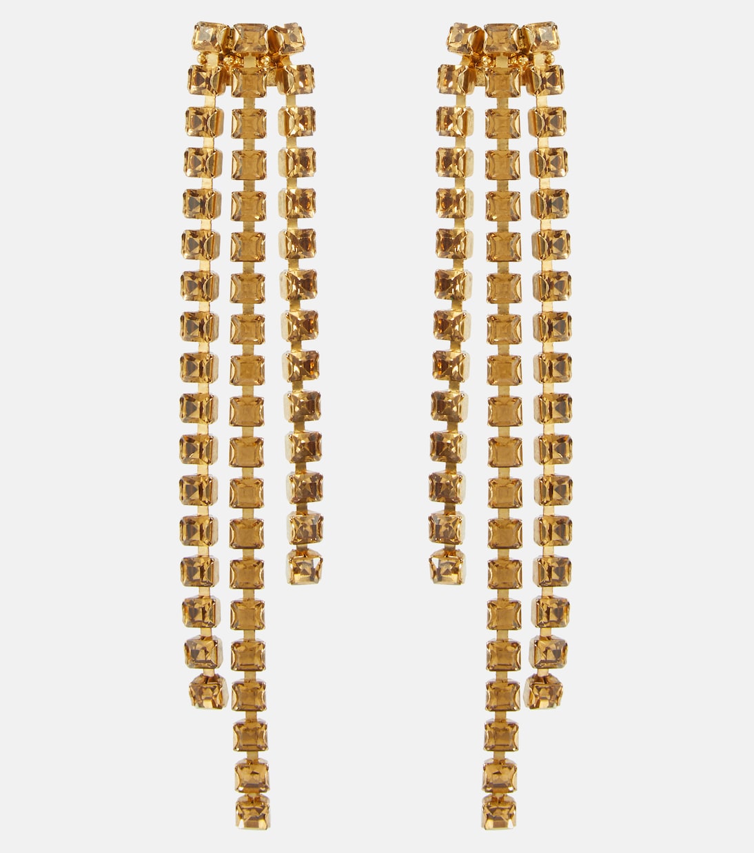 Boucles d’oreilles à cristaux | Oscar de la Renta