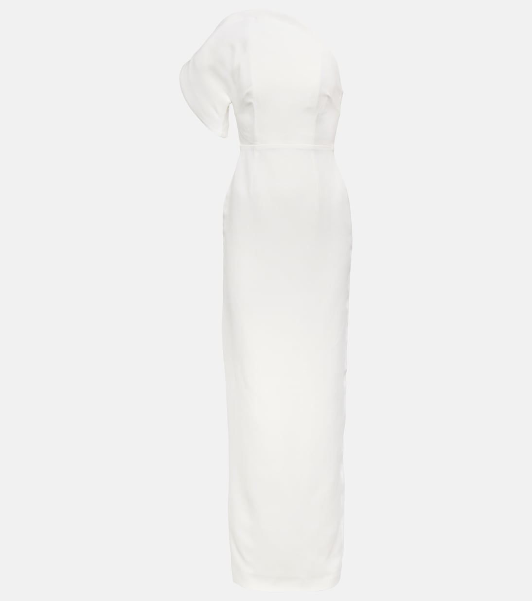 Asymmetric wool and silk gown | Roland Mouret