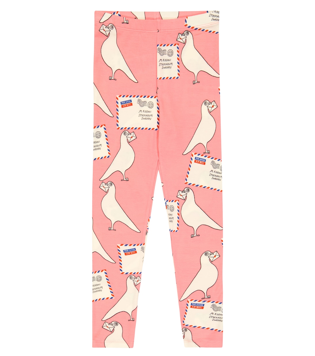 Bedruckte Leggings aus Baumwolle | Mini Rodini
