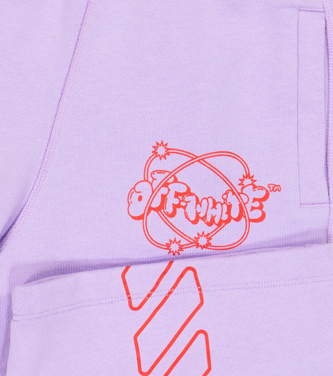 Shorts aus Baumwoll-Jersey | Off-White Kids