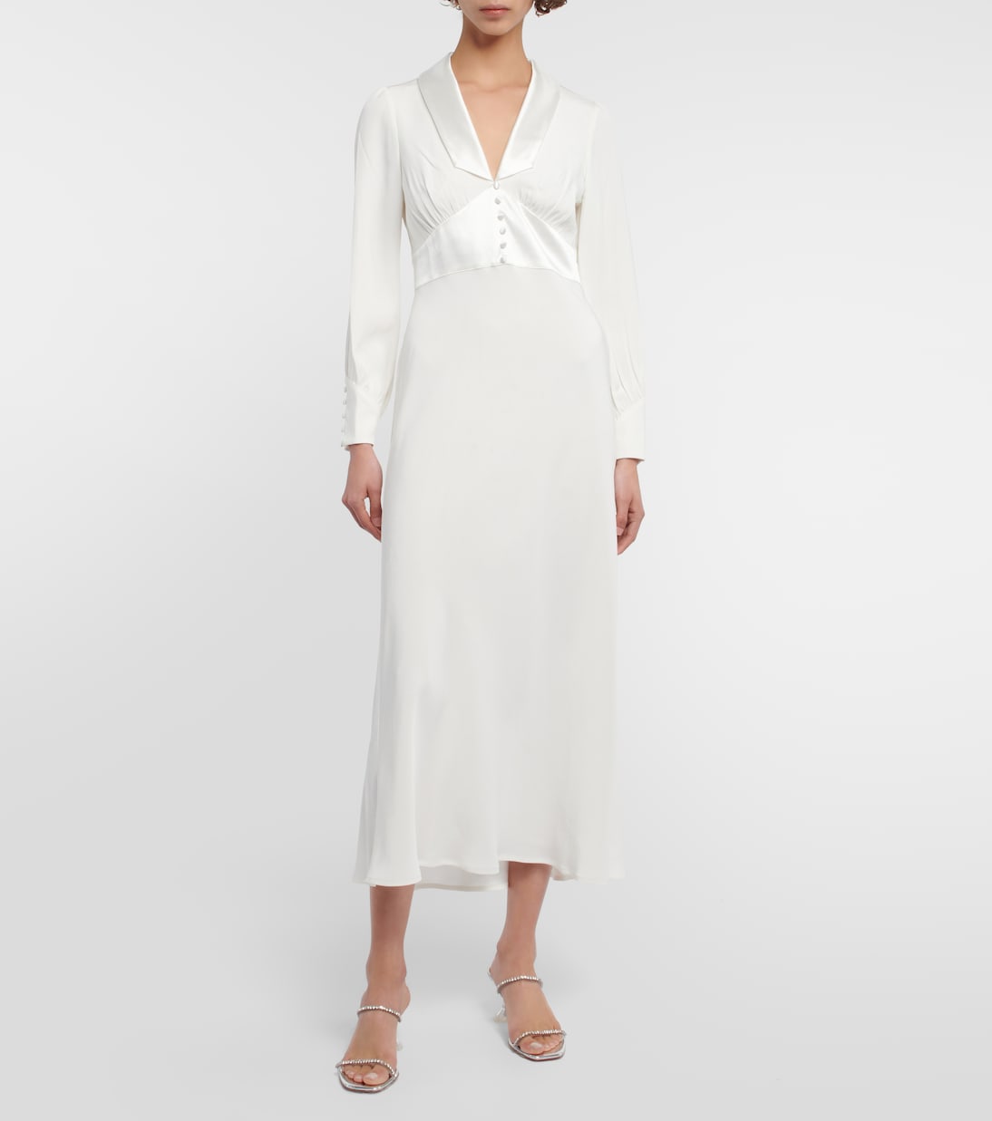 Robe de mariée Jodie en soie | Rixo