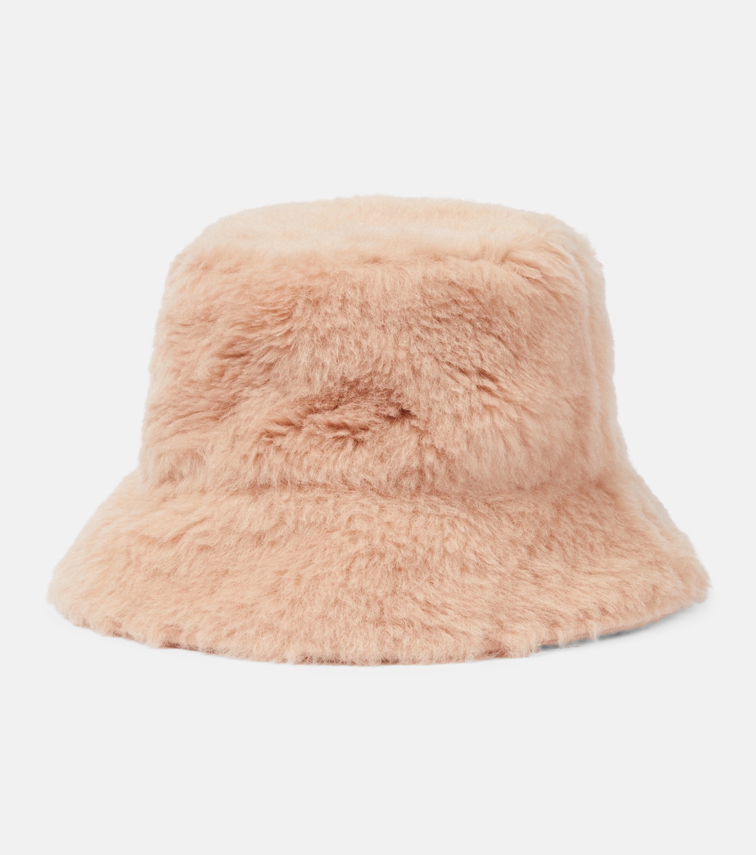 Figura alpaca, wool, and silk bucket hat | Max Mara
