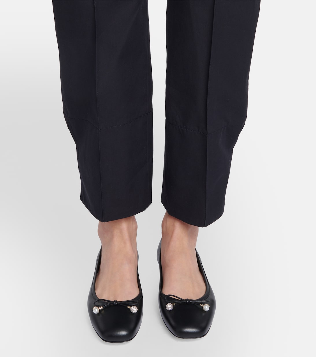Ballerinas Elme aus Leder | Jimmy Choo