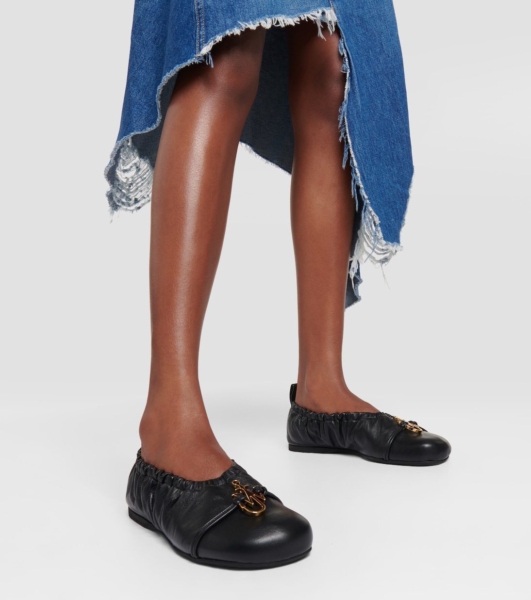 Ballerinas Anchor aus Leder | JW Anderson
