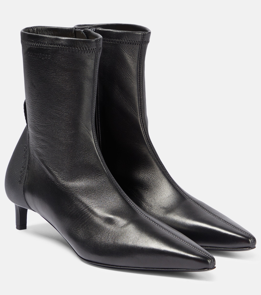 Bottines Scuba en cuir | Courrèges