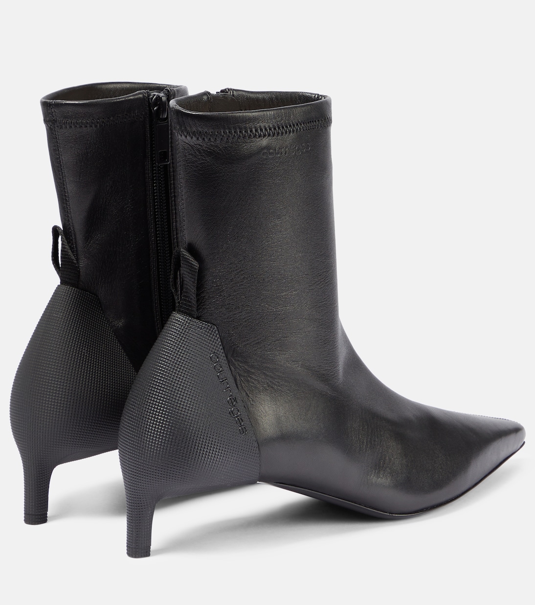 Bottines Scuba en cuir | Courrèges
