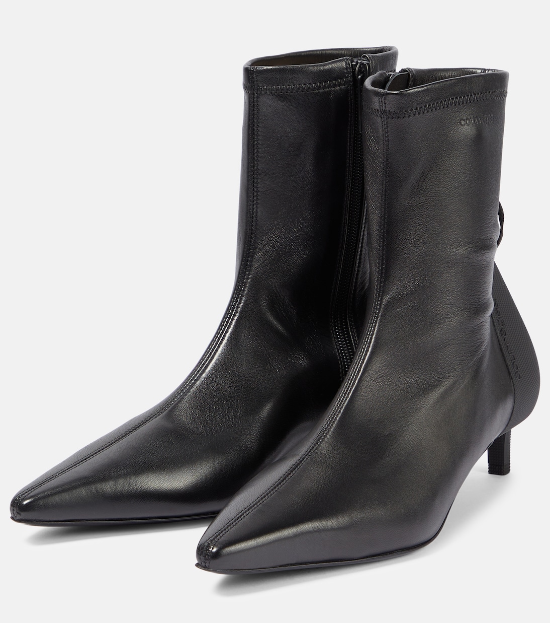 Bottines Scuba en cuir | Courrèges
