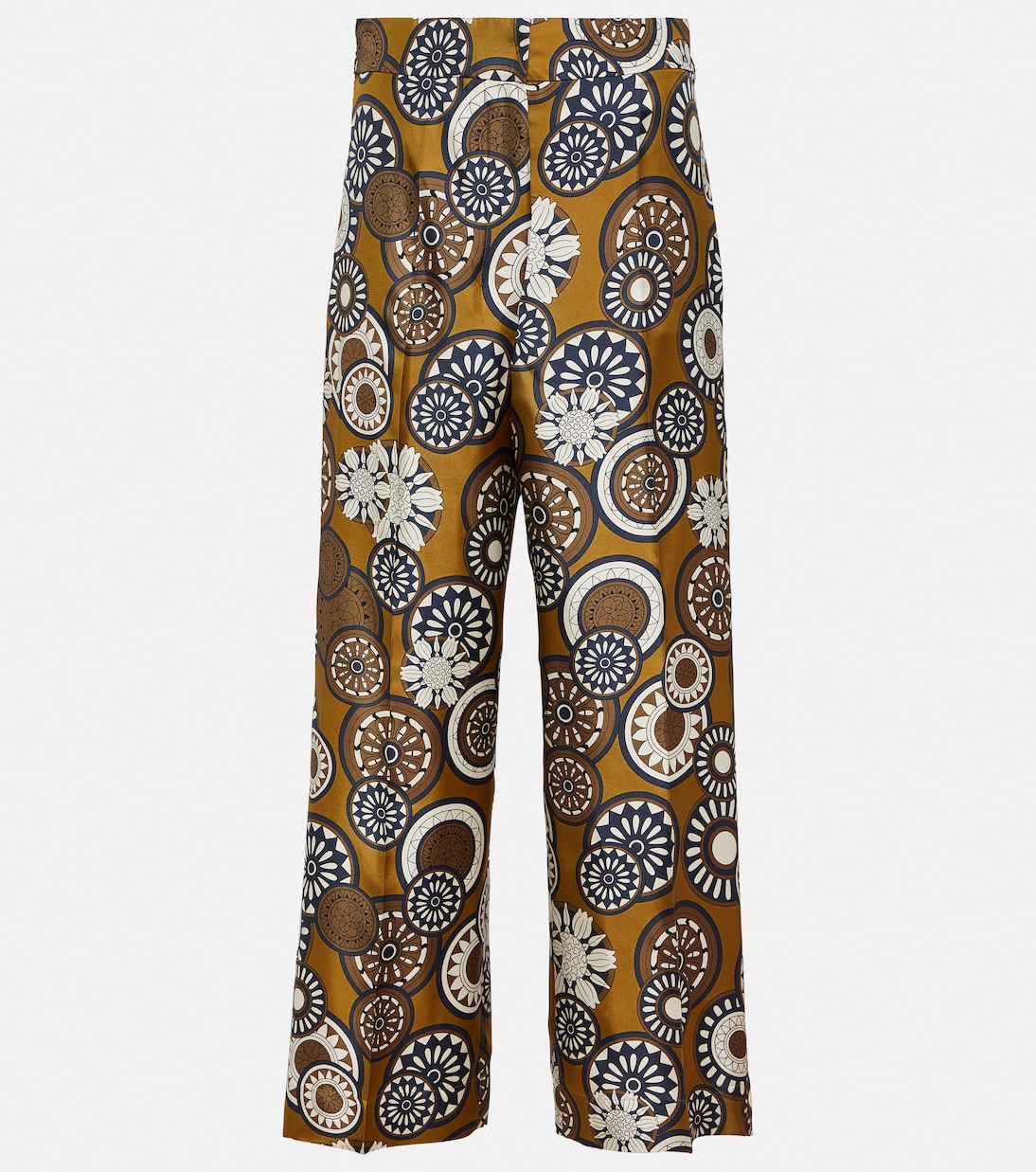 Pantalon Timeb à taille haute en crêpe de soie | 'S Max Mara