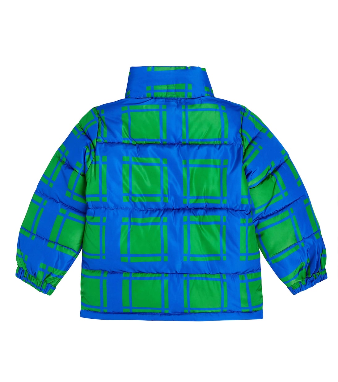 Checked puffer jacket | Stella McCartney Kids