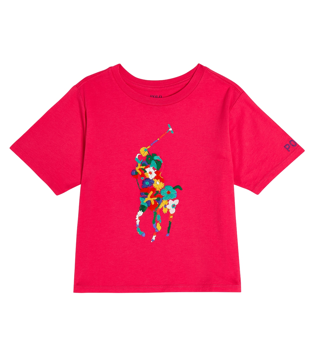 Besticktes T-Shirt aus Baumwoll-Jersey | Polo Ralph Lauren Kids